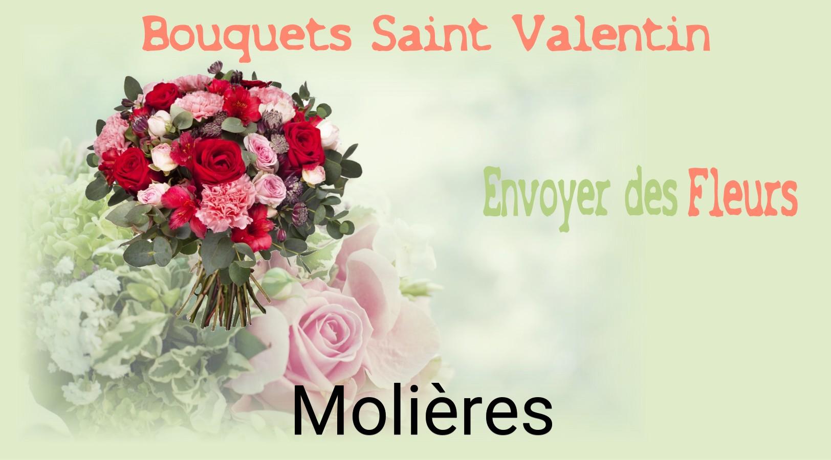 Roses de Saint-Valentin livrées à Molières